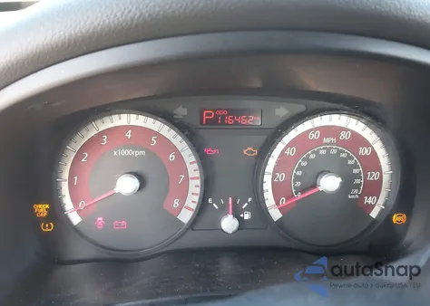 2011 Kia Rio Lx из США, поврежденный, VIN KNADH4A37B6923356